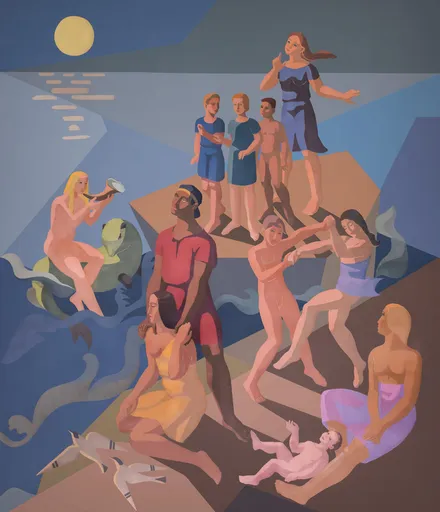 Scauflaire’s mural paintings